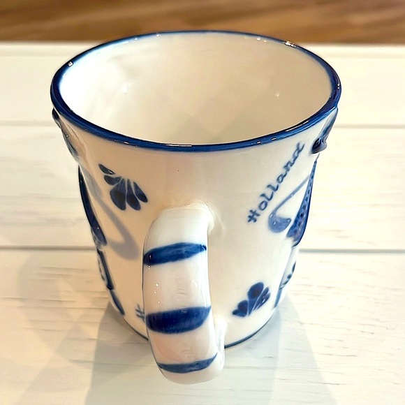 Delft Porcelain Windmill Mug - Picture 2 of 13